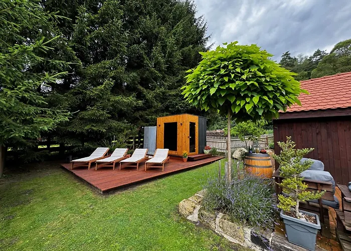 度假居 Tiny House Vsemily Jetřichovice